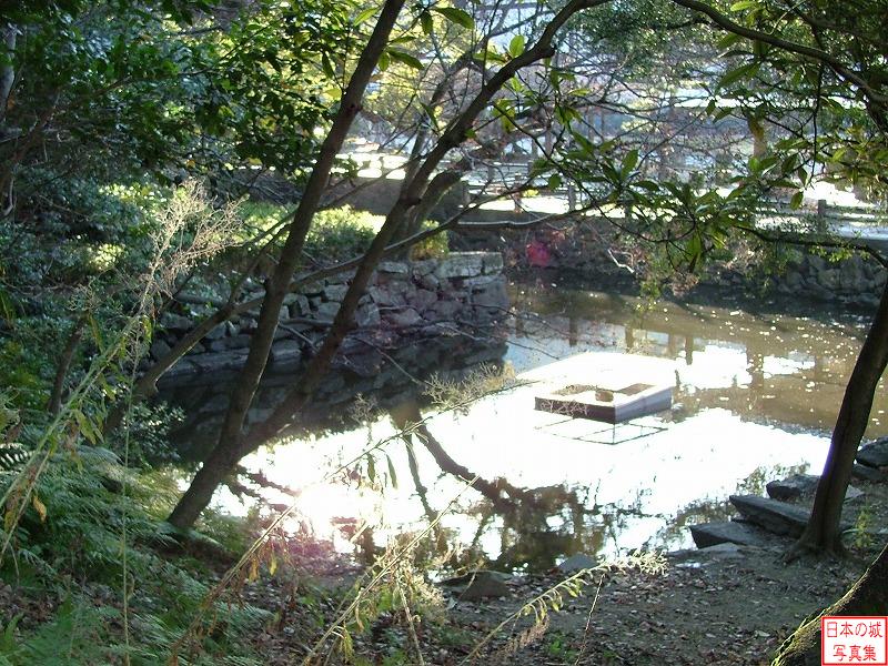 徳島城 弁天池