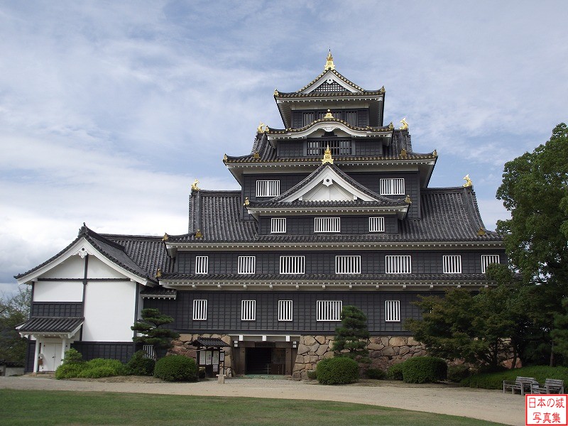 Okayama Castle Main tower