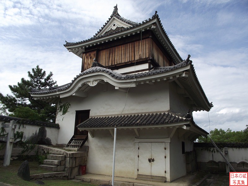 岡山城 月見櫓 現存する月見櫓。1620年代の建築と思われる。