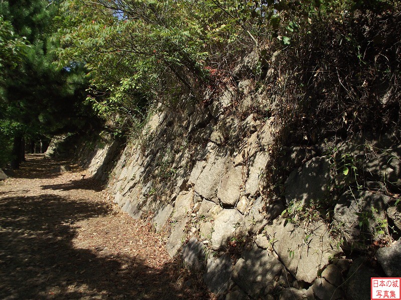 下津井城 二の丸 二の丸石垣