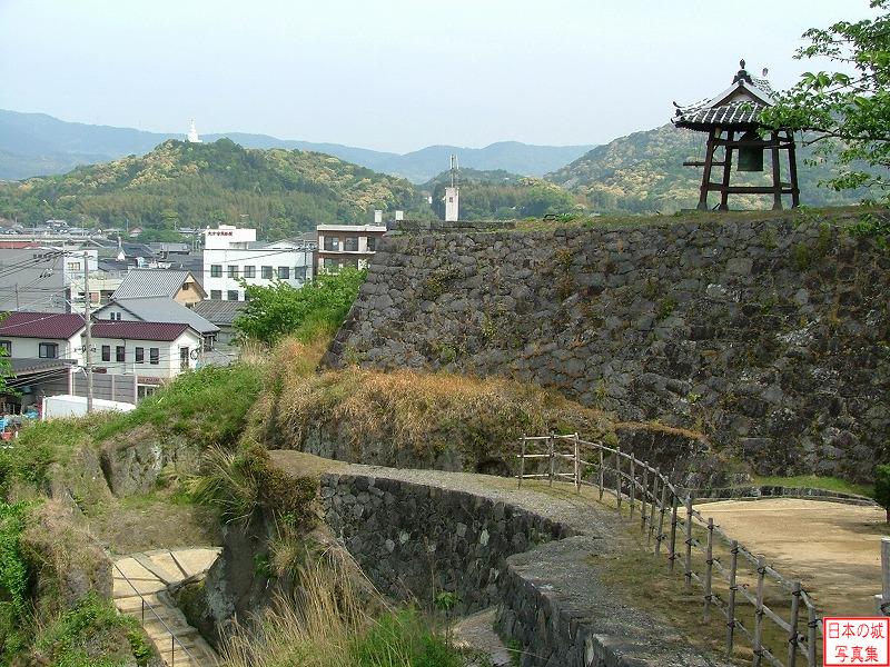 Usuki Castle Abumi slope