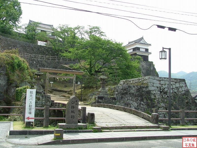 Usuki Castle The ruins of Main gate