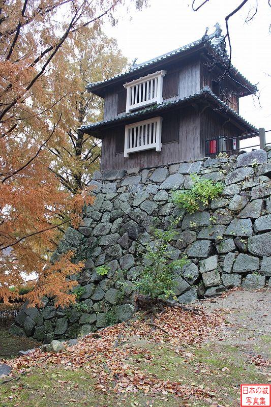 福岡城 祈念櫓 祈念櫓を見上げる