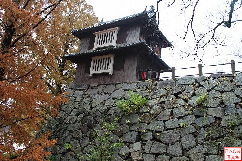 福岡城 祈念櫓 祈念櫓を見上げる