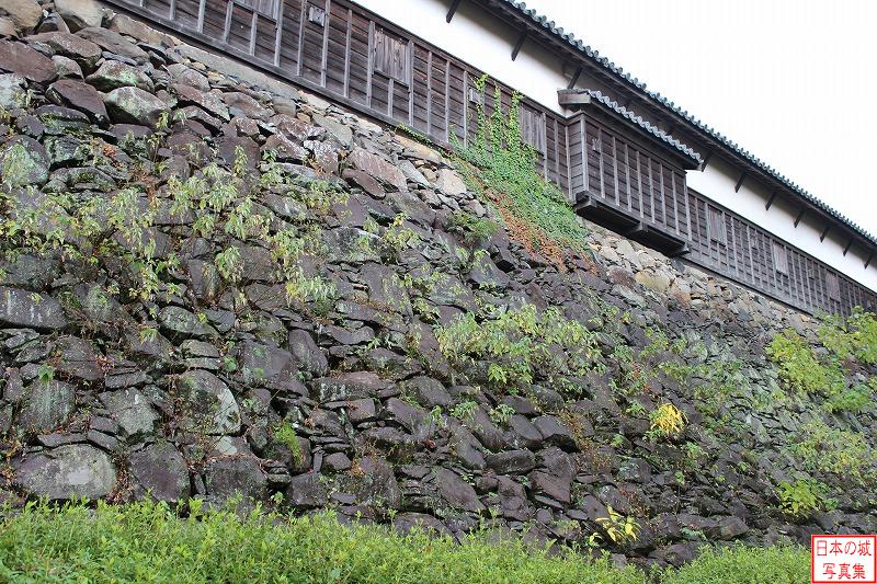 福岡城 西平櫓 石垣上に建つ西平櫓