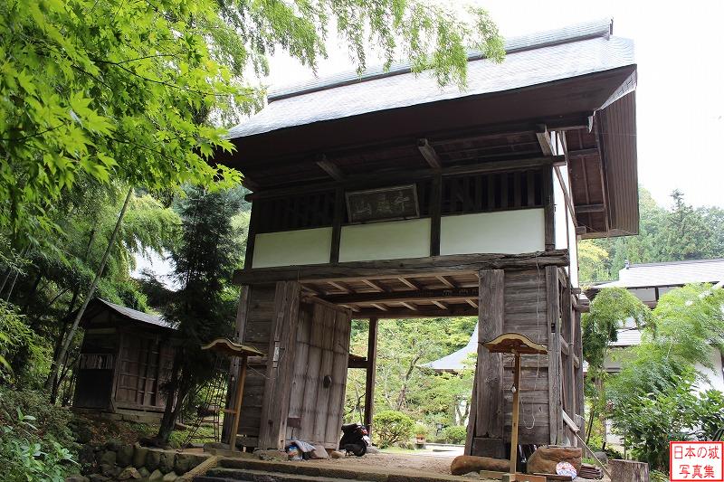 Yamagata Castle Relocated gate (Main gate of Banshou temple)