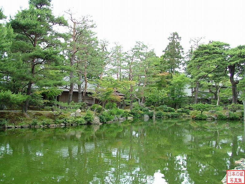 新発田城 清水園 近江八景を模した池