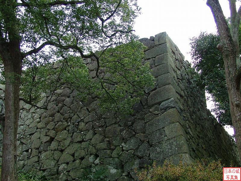 姫路城 はの門 石垣