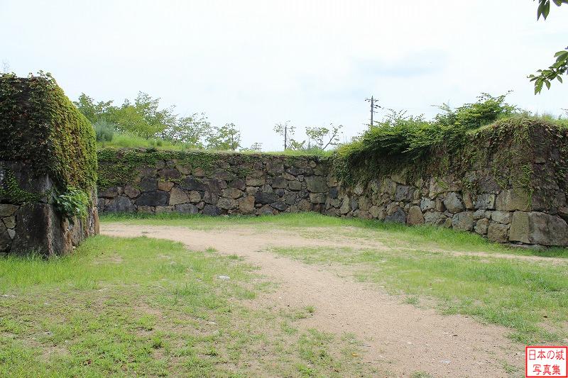 姫路城 車門跡（外郭） 二つ目の枡形の石垣