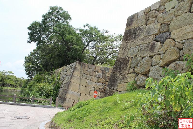Himeji Castle The ruins of Kita-Sekakushi-mon gate