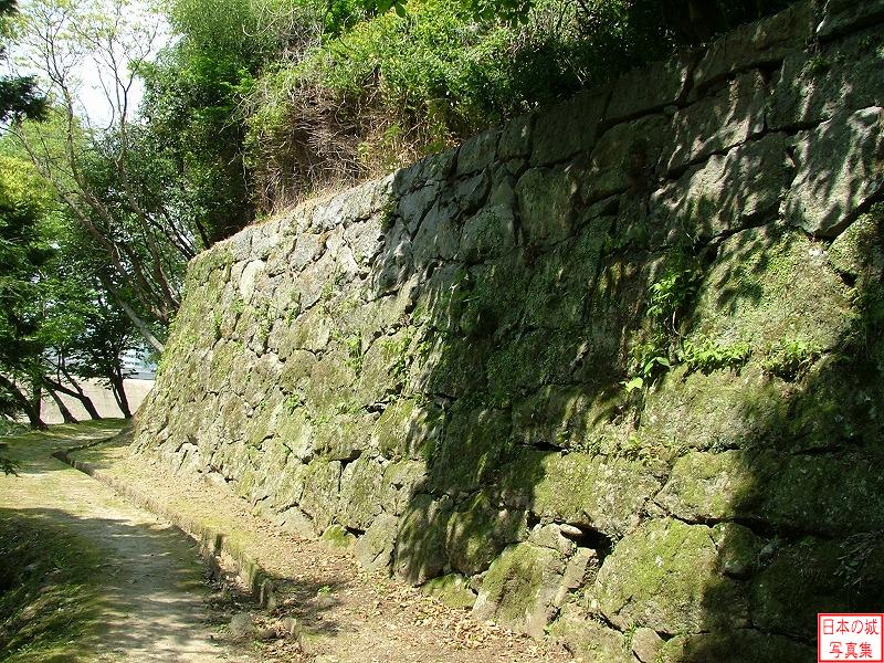 人吉城 三の丸下段 三の丸の石垣
