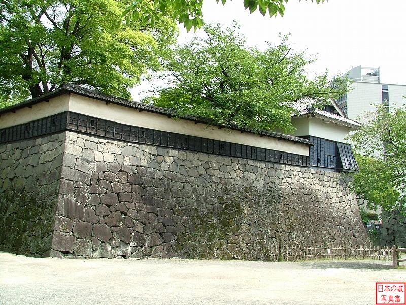 熊本城 櫨方門・馬具櫓 馬具櫓(西側)