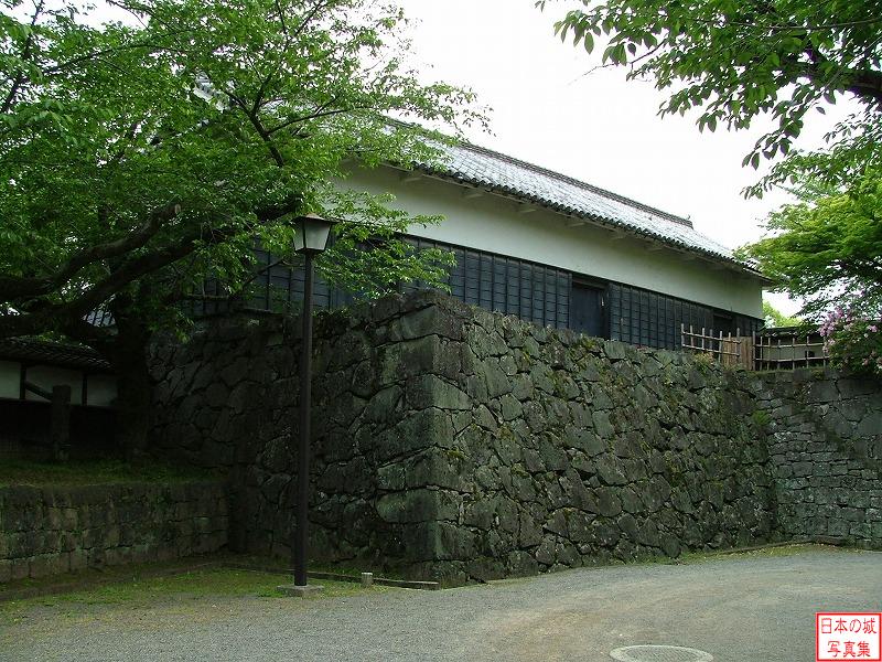 熊本城 櫨方門・馬具櫓 馬具櫓(城内側から見る)
