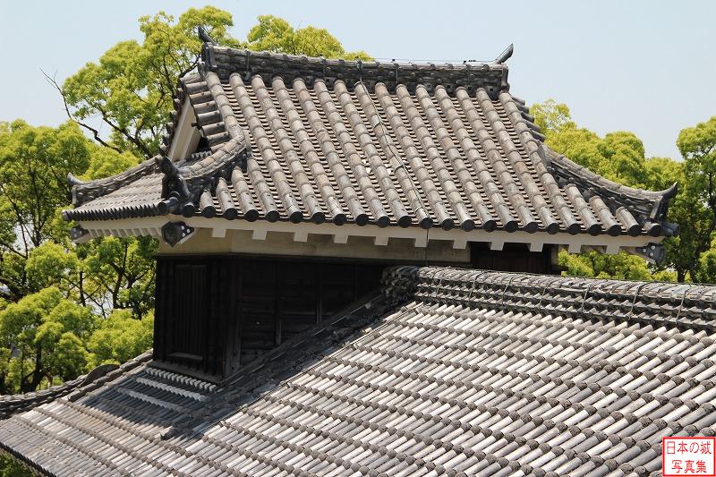 熊本城 宇土櫓内部 宇土櫓から見る、宇土櫓から延びる櫓