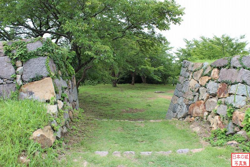 Yonago Castle Entrance of main enclosure Mizunote gate side