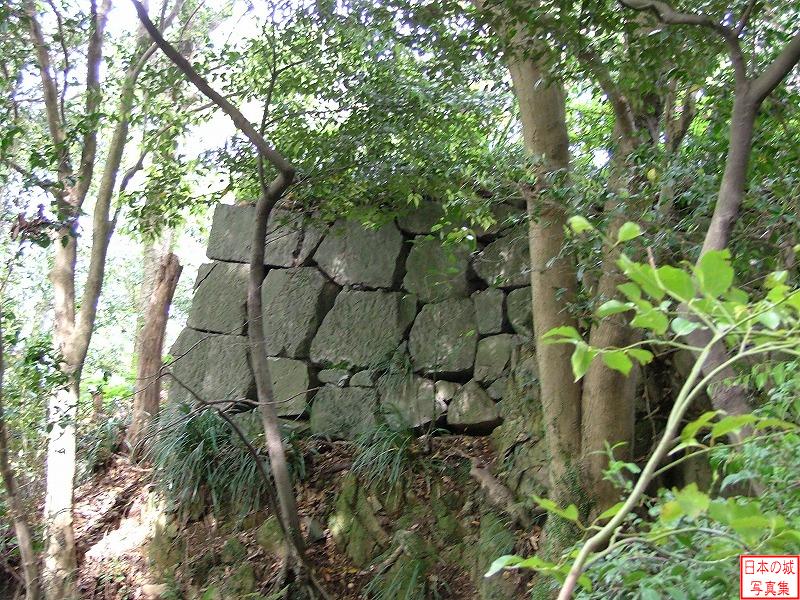 延岡城 本丸 三階櫓跡の石垣