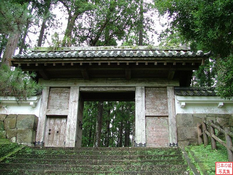 Obi Castle Back gate of Old main enclosure