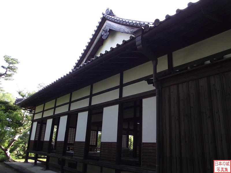 伊賀上野城 旧崇廣堂 講堂。文政四年(1821)に建てられたもの。