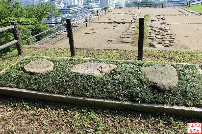鳥取城 天球丸 三階櫓の石垣