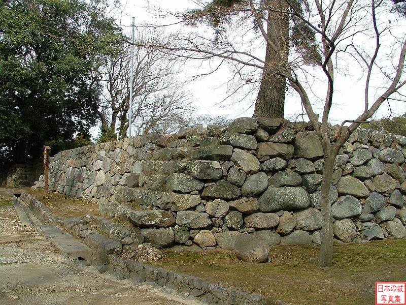 松坂城 遠見櫓・鐘の櫓 鐘の櫓跡