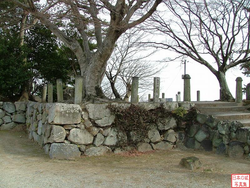 松坂城 本丸 金の間櫓跡