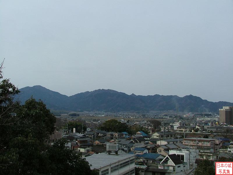 松坂城 きたい丸 きたい丸からの眺め