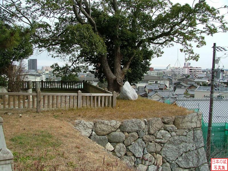 松坂城 二の丸 二の丸櫓跡