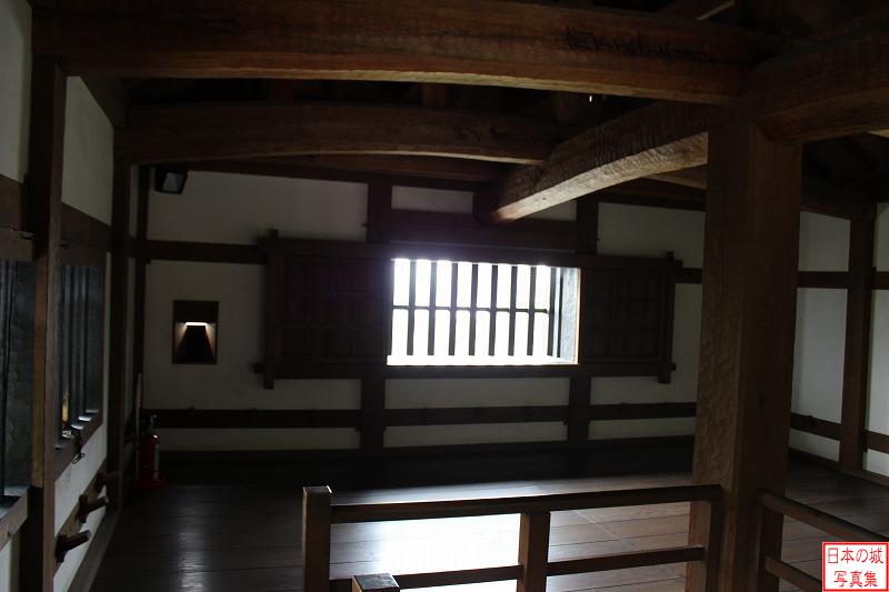 松江城 南櫓 南櫓の二階