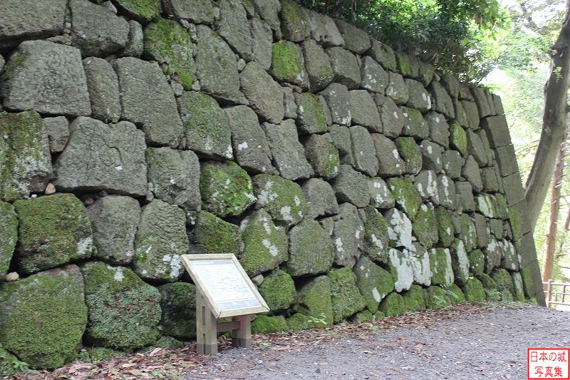 金沢城 薪の丸石垣 石垣