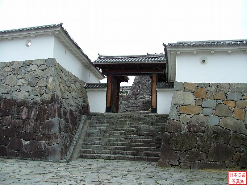 Kofu Castle Uchi-shouin gate