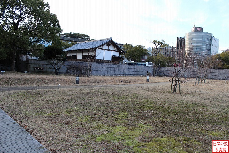 和歌山城 西の丸庭園・紅葉渓庭園 西の丸のようす