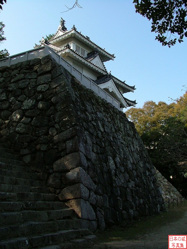 吉田城 鉄櫓 川手から見た鉄櫓