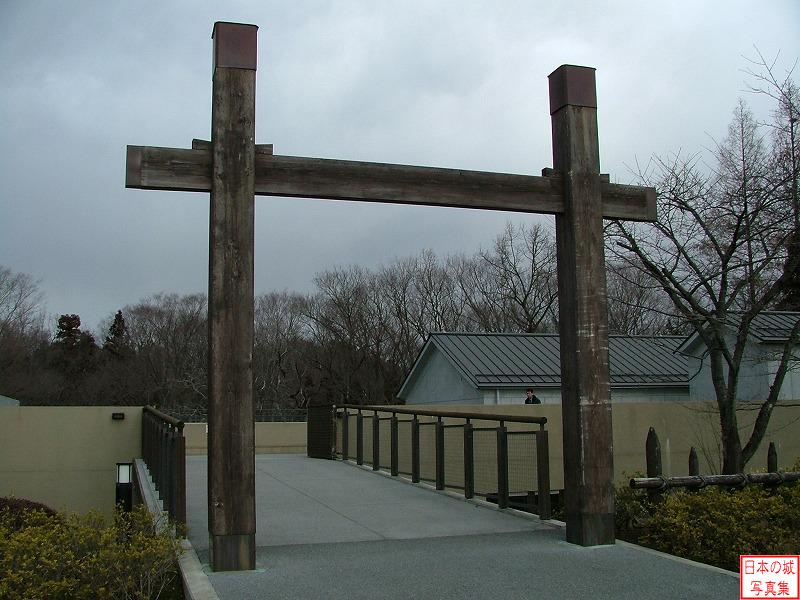 Hachigata Castle Soto enclosure