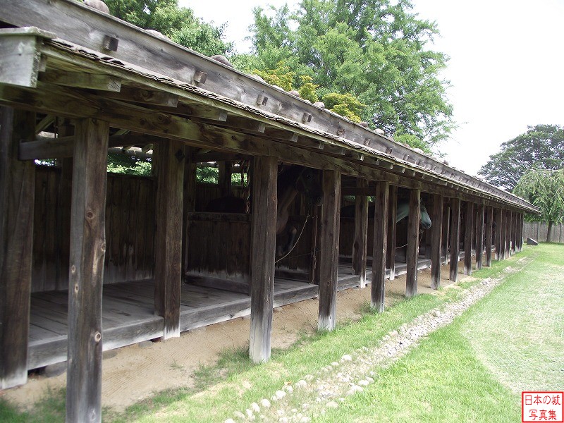 Ne Castle Middle stable (Main enclosure)