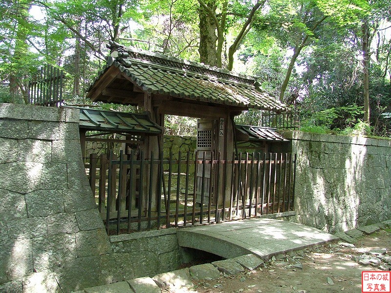 Azuchi Castle Second enclosure