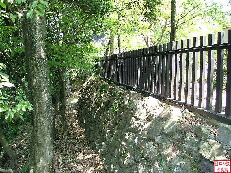 犬山城 本丸 本丸内から見る石垣