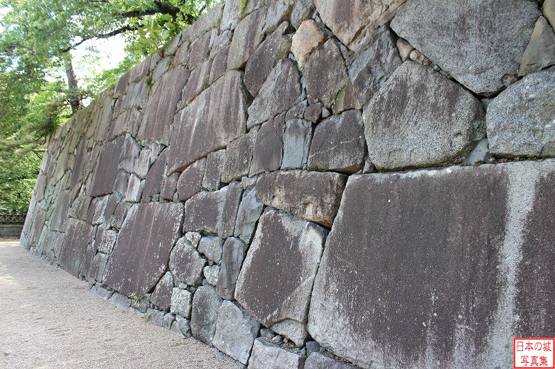 名古屋城 正門 正門の石垣
