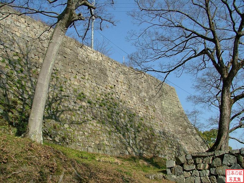 丸亀城 三の丸搦手 三の丸石垣