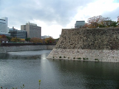 大坂城 一番櫓 二の丸石垣
