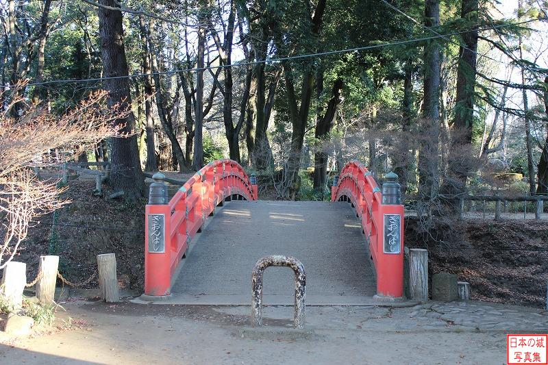 小山城 本丸 本丸から見る祇園橋