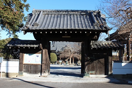 Sano Castle Relocated gate of Sano Jinya (Middle gate of Toukou temple)