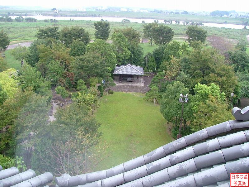 関宿城 関宿城 博物館上からの眺め