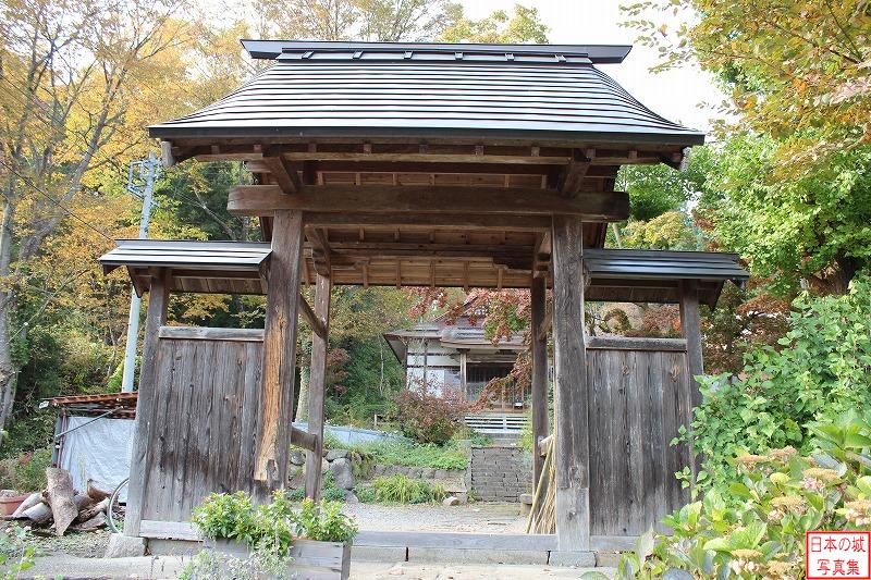 Iiyama Castle Relocated gate (Main gate of Myosen temple)