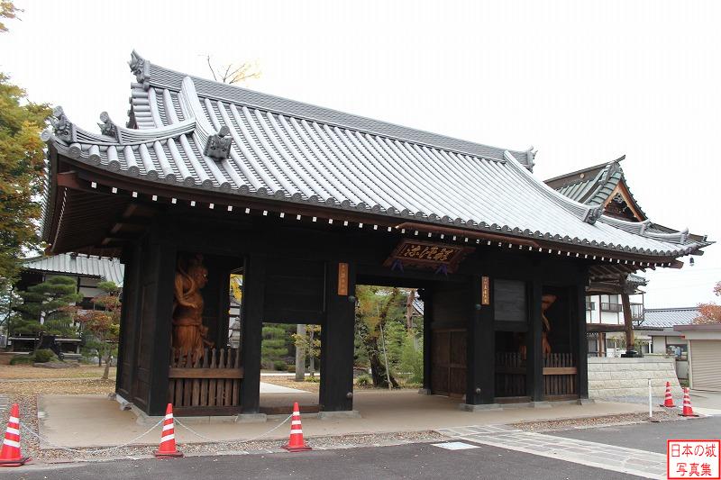 Iiyama Castle Relocated gete (Main gate of Shinso temple)