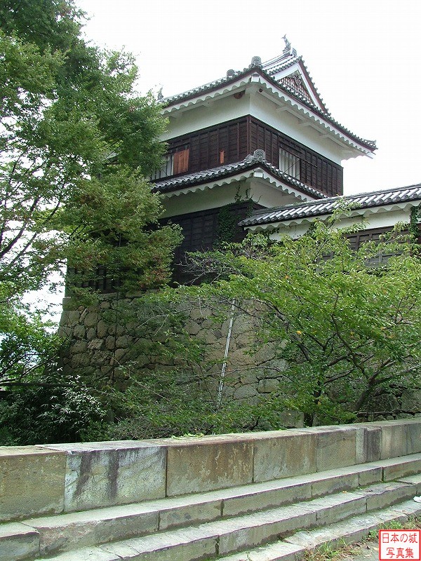 上田城 南櫓 本丸橋上から見る南櫓