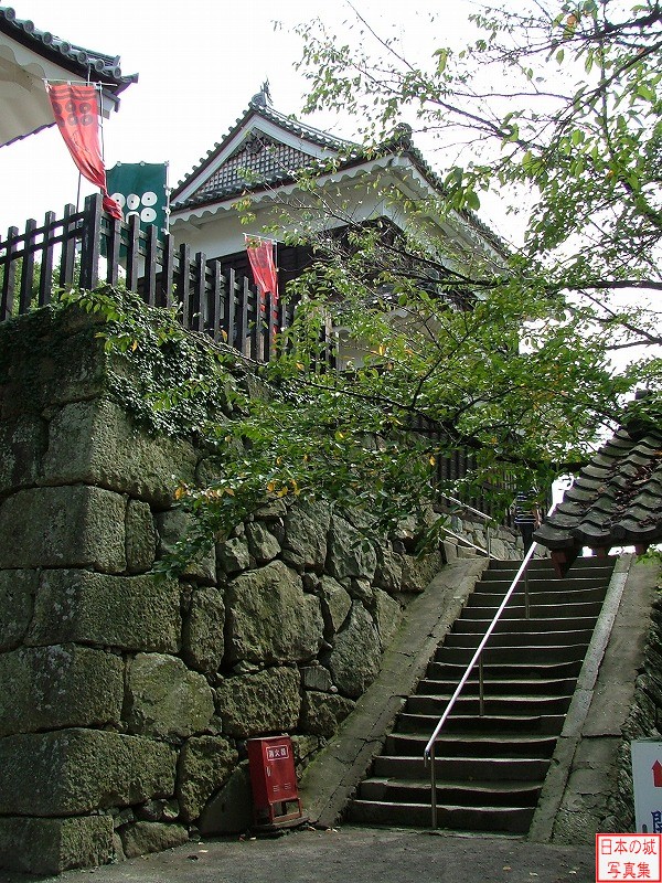 上田城 南櫓 本丸側から見る南櫓