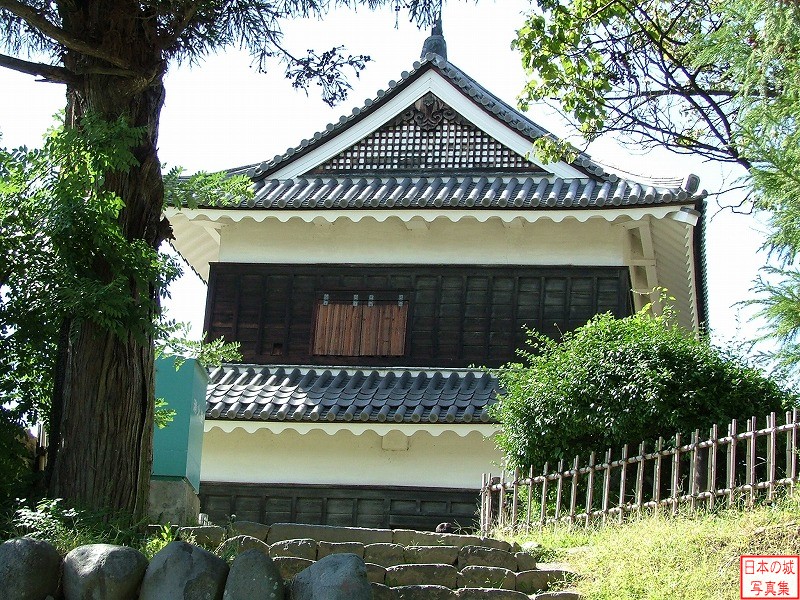 上田城 西櫓 本丸側から見る西櫓