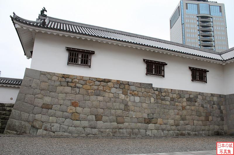 駿府城 東御門（多聞櫓） 枡形虎口を構成する左手の多聞櫓