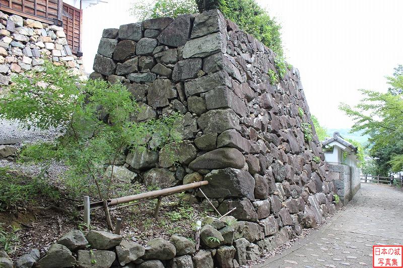 福知山城 城外 石垣