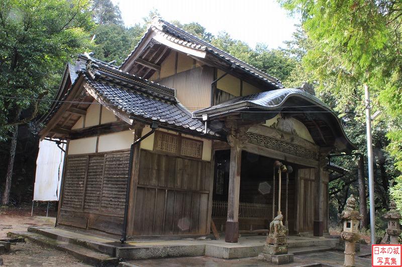 Miyazu Castle Relocated palace (Atago Shrine)